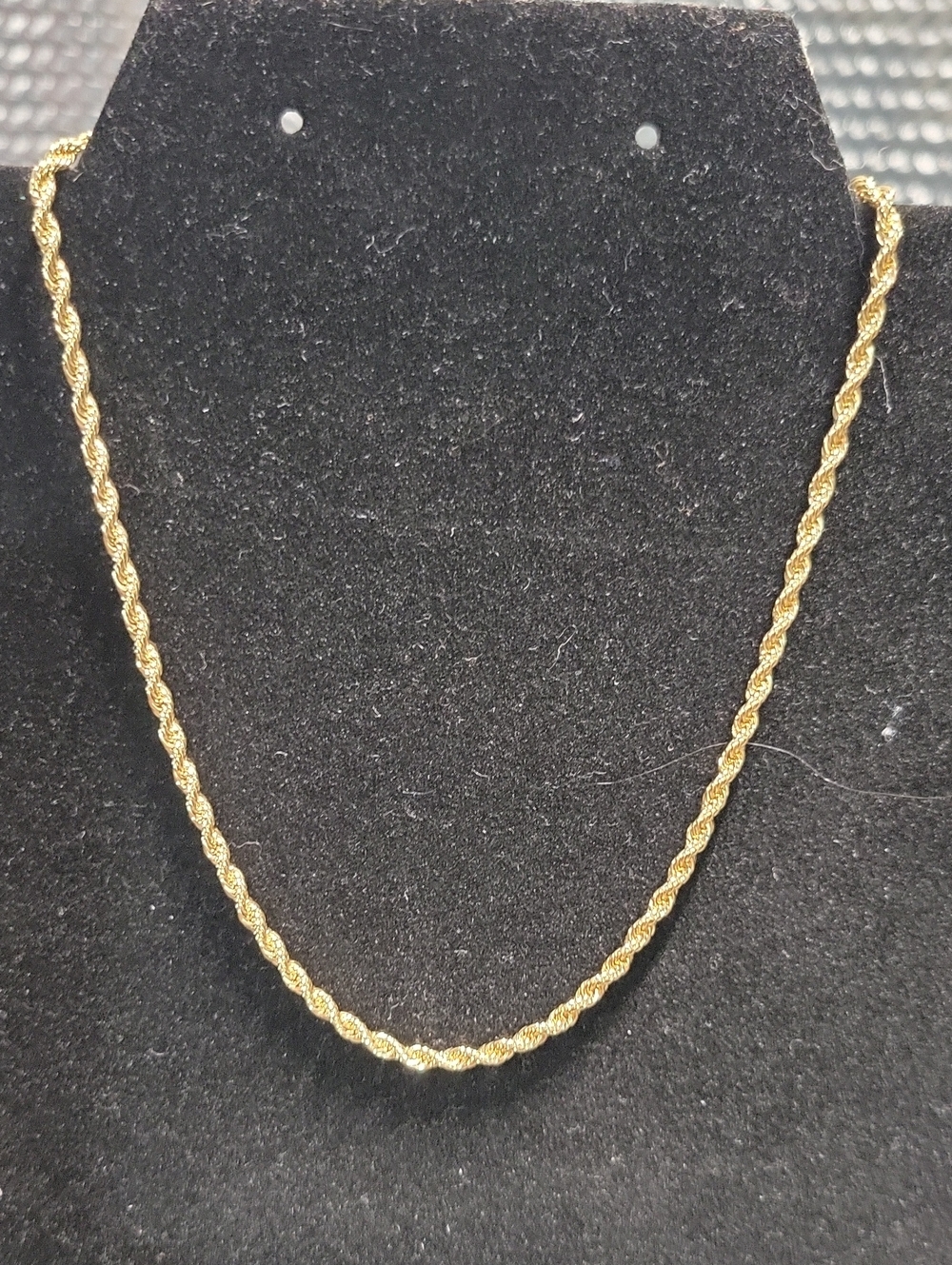 Gold Rope Chain Necklace - Women Jewelry
